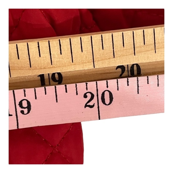 Today’s Designer Red Quilted Women's Puffer Jacket Size M - Picture 14 of 14